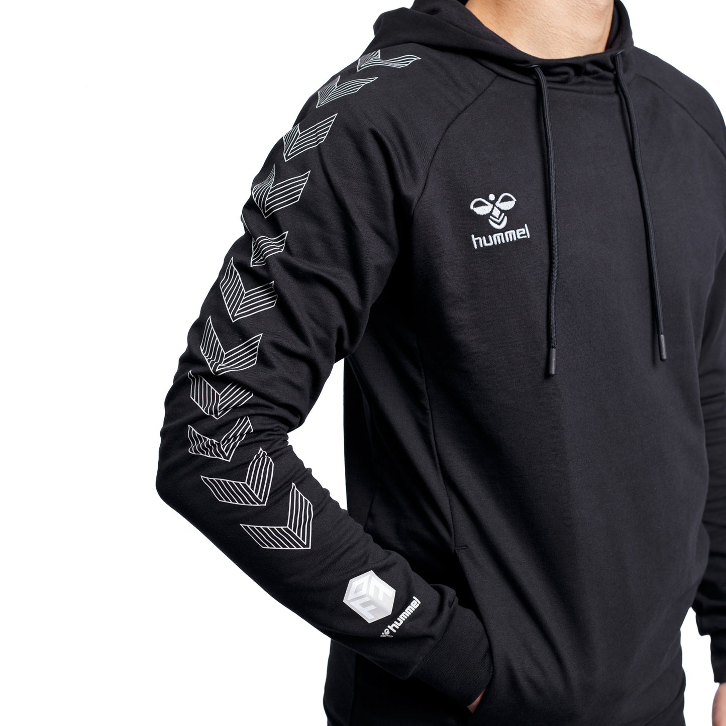 HUMMEL MOVE GRID COTTON HODDIE MALE