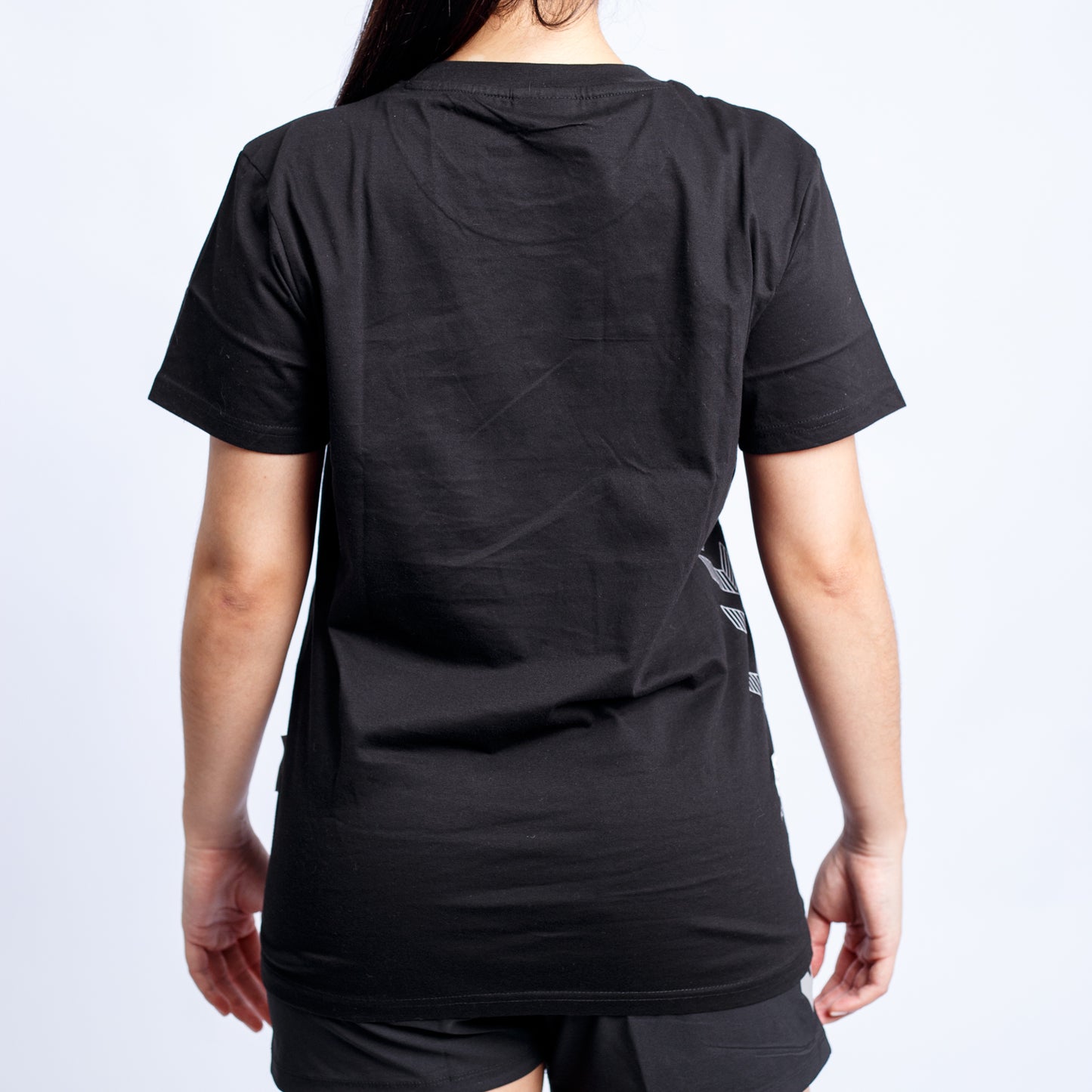 HUMMEL MOVE GRID COTTON T-SHIRT BLACK WOM