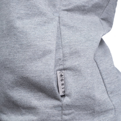HUMMEL MOVE GRID COTTON HOODIE WOM